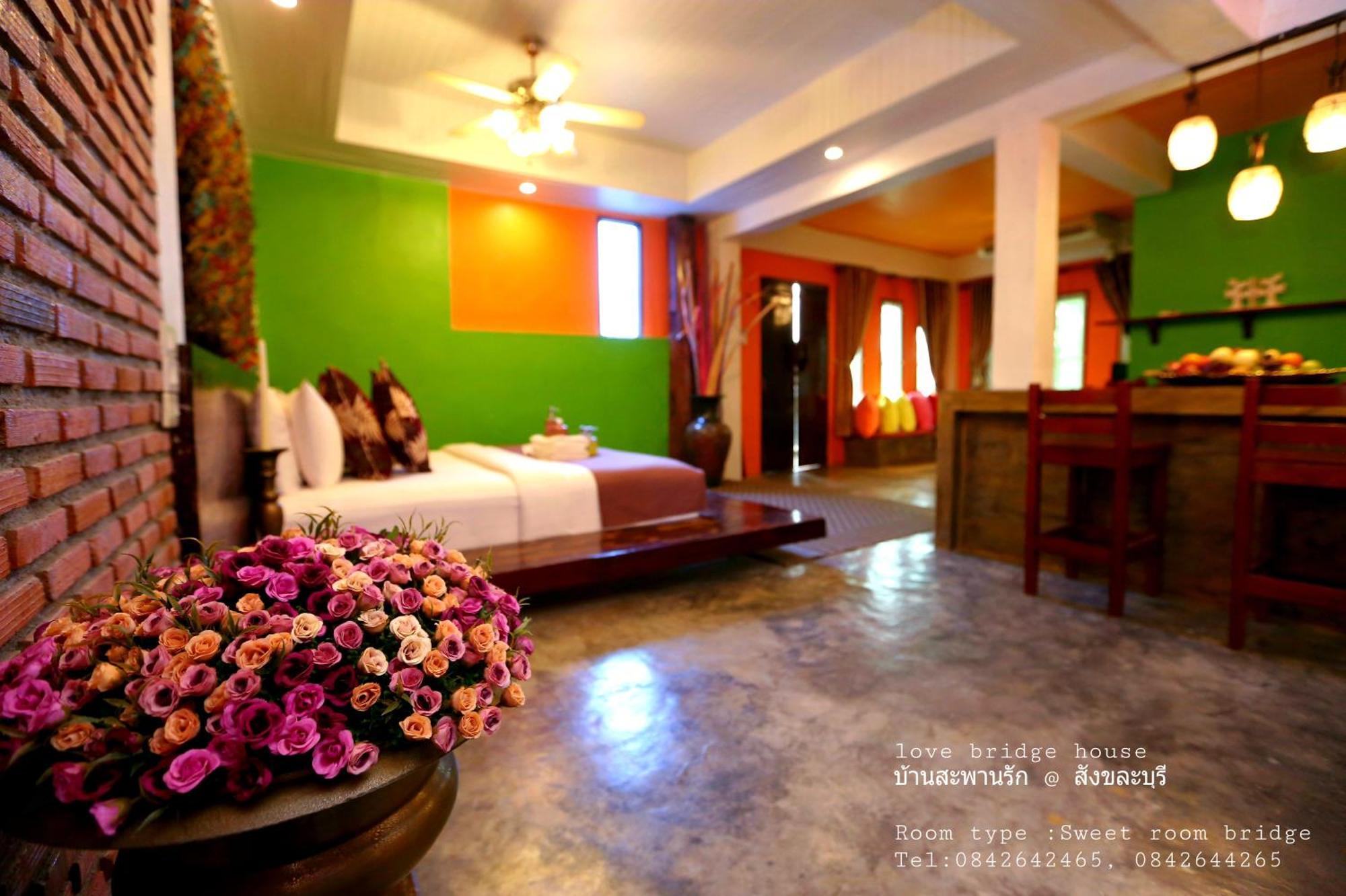 Love Bridge House บ้านสะพานรัก Sangkhla Buri Ruang foto